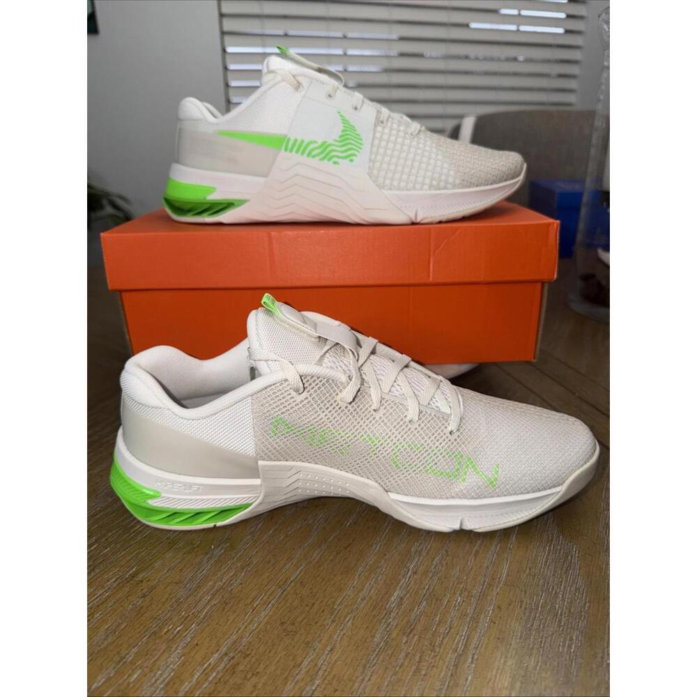 Rare Sz 11 Nike Metcon 8 Phantom Green Strike Training Sneakers DO9328-006 W/box - Picture 2 of 7